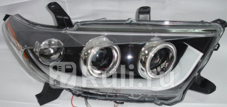 Тюнинг-фары (комплект) для Toyota Highlander 2 (2010-2013) рестайлинг, EAGLE EYES, TY1171-B1WCA