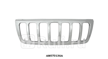 AM07013GA - Решетка радиатора (TYG) Jeep Grand Cherokee WJ (1998-2004) для Jeep Grand Cherokee WJ (1998-2004), TYG, AM07013GA