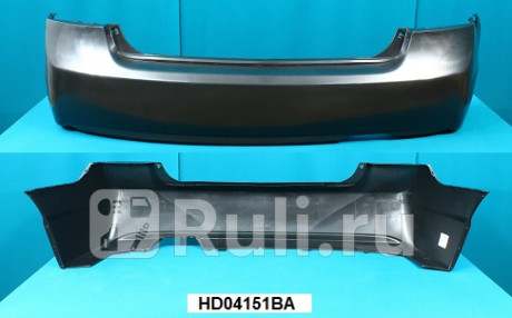 HD1514B - Бампер задний (CrossOcean) Honda Civic 4D (2005-2011) для Honda Civic 4D (2005-2011), CrossOcean, HD1514B
