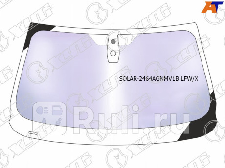 SOLAR-2464AGNMV1B LFW/X - Лобовое стекло (XYG) BMW X3 F25 (2010-2012) для BMW X3 F25 (2010-2017), XYG, SOLAR-2464AGNMV1B LFW/X