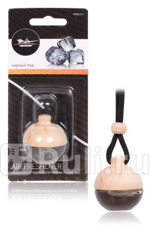 Ароматизатор подвесной бутылочка elegance черный лед (afbu214) AIRLINE afbu214 для Автотовары, AIRLINE, afbu214