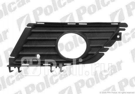 555727-4 - Накладка противотуманной фары правая (Polcar) Opel Combo C (2001-2011) (2003-2011) для Opel Combo C (2001-2011), Polcar, 555727-4