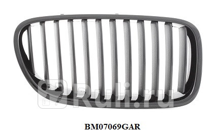 BW1022R-02 - Решетка радиатора правая (CrossOcean) BMW 5 F10 (2009-2013) для BMW 5 F10 (2009-2017), CrossOcean, BW1022R-02