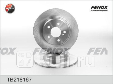 TB218167 - Диск тормозной задний (FENOX) Mercedes W204 (2006-2015) для Mercedes W204 (2006-2015), FENOX, TB218167