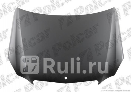 501803-Q - Капот (Polcar) Mercedes W212 (2009-2013) для Mercedes W212 (2009-2013), Polcar, 501803-Q