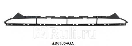 AD4424B - Решетка переднего бампера (CrossOcean) Audi A4 B8 рестайлинг (2011-2015) для Audi A4 B8 (2011-2015) рестайлинг, CrossOcean, AD4424B