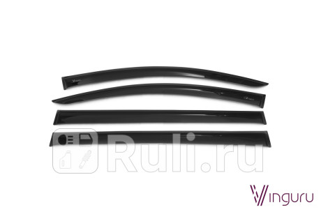 AFV80810 - Дефлекторы окон (Vinguru) Volkswagen Touran (2010-2015) для Volkswagen Touran 2 (2010-2015), Vinguru, AFV80810