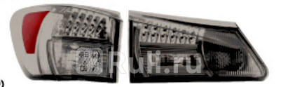 Тюнинг-фонари (комплект) в крыло и в крышку багажника для Lexus IS 250 (2005-2010), EAGLE EYES, TY927-BUSE4