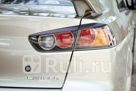 REML-003600 - Накладки на задние фонари (Русская Артель) Mitsubishi Lancer 10 (2015-2017) для Mitsubishi Lancer 10 (2015-2017) рестайлинг 2, Русская Артель, REML-003600