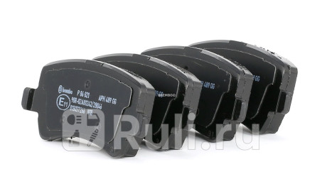 P 86 021 - Колодки тормозные дисковые задние (BREMBO) Volvo XC70 (2007-2013) для Volvo XC70 (2007-2013), BREMBO, P 86 021