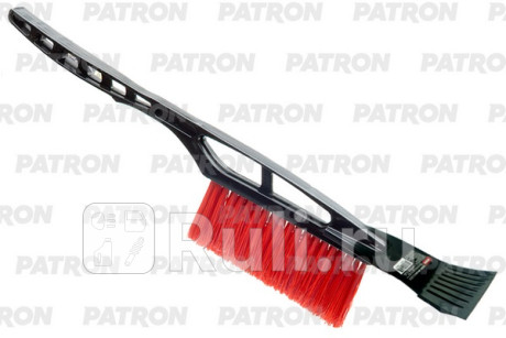 Щетка для снега 500 мм, скребок 9.5 см, 2-х рядная щетина 160 мм PATRON PAW500 для Автотовары, PATRON, PAW500