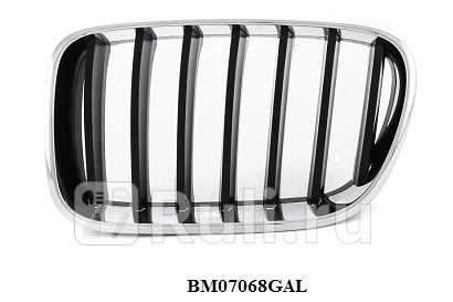BM07068GAL - Решетка радиатора левая (TYG) BMW X3 F25 (2010-2014) для BMW X3 F25 (2010-2017), TYG, BM07068GAL