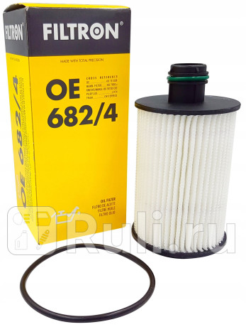 OE 682/4 - Фильтр масляный (FILTRON) Chevrolet Orlando (2010-2015) для Chevrolet Orlando (2010-2015), FILTRON, OE 682/4