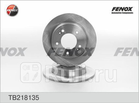 TB218135 - Диск тормозной задний (FENOX) Hyundai Sonata 5 NF (2004-2010) для Hyundai Sonata 5 (2004-2010) NF, FENOX, TB218135