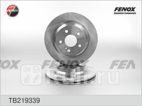 TB219339 - Диск тормозной задний (FENOX) Mercedes C219 (2004-2010) для Mercedes C219 (2004-2010), FENOX, TB219339